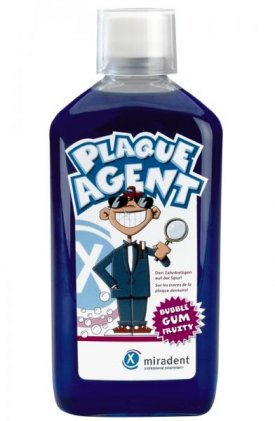 Miradent Plaque Agent - indikace plaku, 500 ml