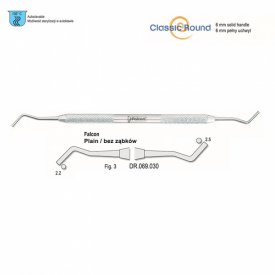 Cpátko s rovým čelem oboustranné tlusté (DR.069.030)