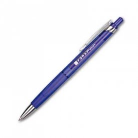 Kuličkové pero Solidly - modrá barva