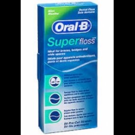 Super Floss Oral-B - 50 ks/bal